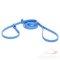 Waterproof Dog Collar and Leash in Light Blue