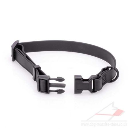 Durable Waterproof Dog Collar with Quick Release 0.6"
