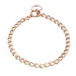 3mm Chain Dog Collar Choker Gold Color Curogan