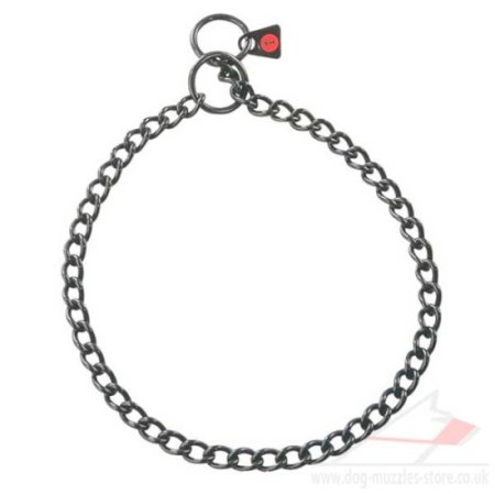 2.5 mm Herm Sprenger Black Stainless Steel Choke Collar