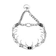Herm Sprenger Prong Collar 3.0 mm Chrome Plated Wire with Swivel