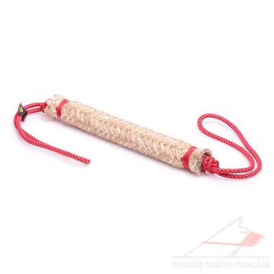 Tough Jute Bite Roll with Handles for Dog Training - Click Image to Close