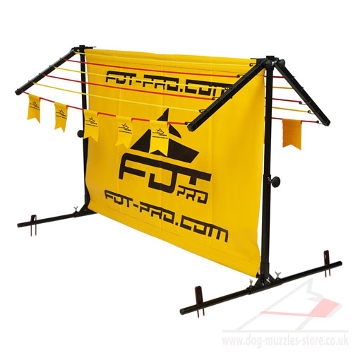 Long Jumps Dog Training Barrier with Removable Frame