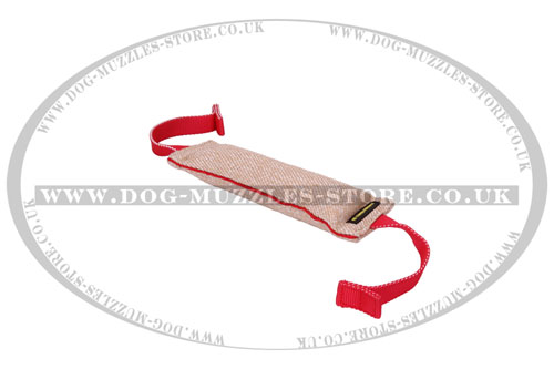 Training Jute Dog Tug Toy for Young and Adult Dogs