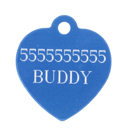 Heart-shaped dog tag UK price